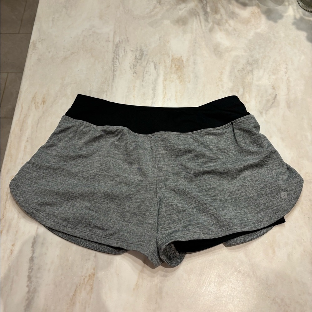 Grey Layer8 Size Small Athletic / Running Shorts. Size Small.